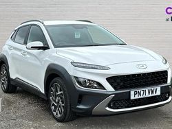 White Used 2021 Hyundai Kona Premium SUV | £16,582 (Fair price)