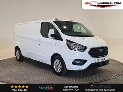 White Used 2023 Ford Transit Custom Limited | £20,990 (Good price)