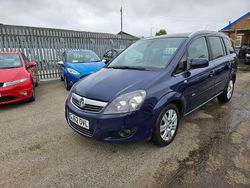 Blue Used 2012 Vauxhall Zafira Design Edition MPV | £2,495 (Fair price)