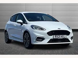 White Used 2021 Ford Fiesta ST-Line X Hatchback | £12,992 (Fair price)