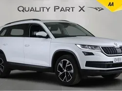 White Used 2020 Skoda Kodiaq SE L SUV | £18,250 (Fair price)