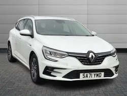 White Used 2021 Renault Mégane IV Iconic Estate | £14,995 (Fair price)