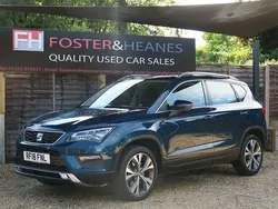 Blue Used 2018 Seat Ateca Ecomotive SUV | £9,250 (Fair price)
