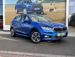 Race blue metallic Used 2023 Skoda Fabia SE L Hatchback | £16,290 (Fair price)
