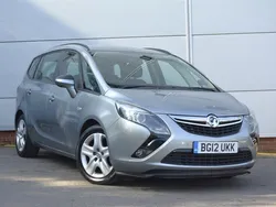 Silver Used 2012 Vauxhall Zafira Tourer S MPV | £4,995 (A bit pricey)