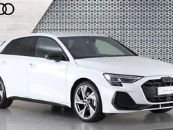 Glacier white Used 2024 Audi A3 Black Edition Hatchback | £30,431 (Expensive)
