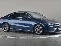 Blue Used 2020 Mercedes CLA220 AMG Line Premium Sedan | £25,498