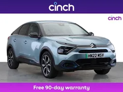 Blue Used 2022 Citroën e-C4 Shine Hatchback | £13,049 (Fair price)