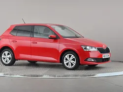 Red Used 2019 Skoda Fabia SE Hatchback | £8,798 (Fair price)