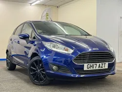 Blue Used 2017 Ford Fiesta Titanium Hatchback | £3,795 (Good price)
