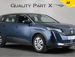 Blue Used 2021 Peugeot 5008 Active Premium MPV | £18,150 (Fair price)