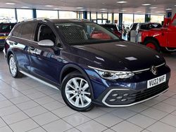 Atlantic blue Used 2022 VW Golf Alltrack Estate | £25,789