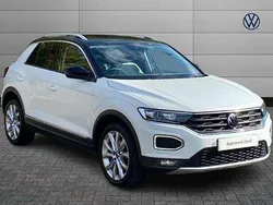 White Used 2021 VW T-Roc SEL SUV | £16,257 (Fair price)