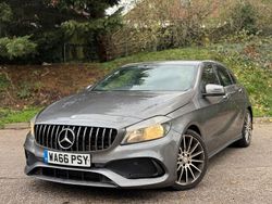 Grey Used 2016 Mercedes A160 AMG line Hatchback | £7,450 (Super price)