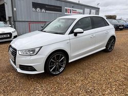White Used 2016 Audi A1 Sportback Black Edition Hatchback | £10,990 (Fair price)