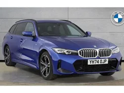 Blue Used 2024 BMW 330e M Sport Estate | £34,995 (Super price)