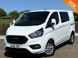 White Used 2019 Ford Transit Custom Limited Estate | £22,990 (Expensive)