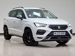 White Used 2023 Seat Ateca Black Edition SUV | £21,498 (Fair price)