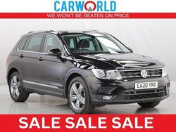 Black Used 2020 VW Tiguan Match SUV | £16,700 (Fair price)