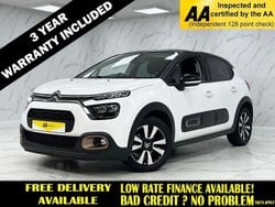 White Used 2023 Citroën C3 PureTech Hatchback | £11,595 (Fair price)
