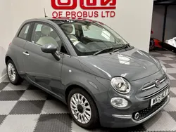 Grey Used 2019 Fiat 500 Lounge Hatchback | £7,995 (Fair price)