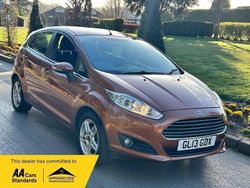 Yellow Used 2013 Ford Fiesta Zetec Hatchback | £3,995 (Fair price)