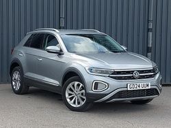 Silver Used 2024 VW T-Roc Style SUV | £24,298 (Fair price)