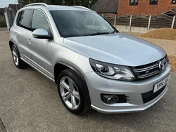 Silver Used 2014 VW Tiguan R-line SUV | £9,995 (Fair price)