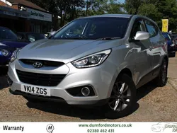 Silver Used 2014 Hyundai ix35 SUV | £5,495 (Fair price)