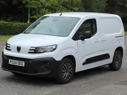 White Used 2024 Peugeot Partner S MPV | £14,950 (A bit pricey)