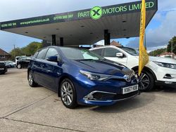 Blue Used 2017 Toyota Auris Hatchback | £8,495 (Fair price)