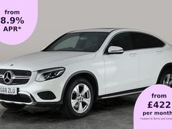 White Used 2018 Mercedes GLC220 Premium Coupe | £22,196 (Fair price)