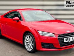 Red Used 2018 Audi TT Sport Coupe | £15,390