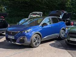 Blue Used 2017 Peugeot 3008 GT-line Hatchback | £9,995 (A bit pricey)
