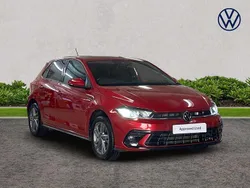 Red Used 2022 VW Polo R-line Hatchback | £19,800 (Fair price)