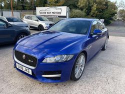 Blue Used 2018 Jaguar XF R-Sport Sedan | £6,999 (Super price)