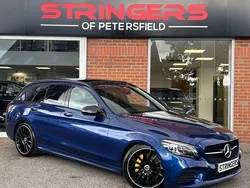 Blue Used 2021 Mercedes C200 AMG line Estate | £15,000 (Fair price)