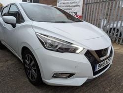 White Used 2018 Nissan Micra N-Connecta Hatchback | £3,495