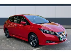 Red Used 2021 Nissan Leaf N-Connecta Hatchback | £9,282 (Good price)