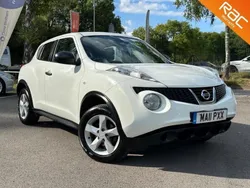 White Used 2011 Nissan Juke Visia SUV | £3,295 (Fair price)