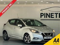 Silver Used 2018 Nissan Micra Acenta Hatchback | £7,499 (Fair price)