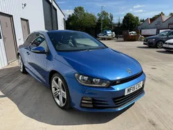 Blue Used 2015 VW Scirocco R-line Coupe | £12,995 (Fair price)