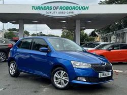 Blue Used 2018 Skoda Fabia SE Hatchback | £11,700 (Fair price)
