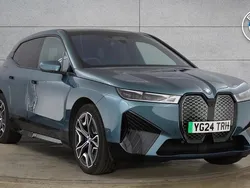 Blue Used 2024 BMW iX M Sport SUV | £58,450 (A bit pricey)