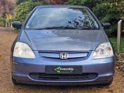Blue Used 2002 Honda Civic S Hatchback | £999 (Good price)
