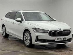 Pure white Used 2025 Skoda Superb SE L Estate | £32,840 (Expensive)