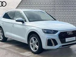 White Used 2024 Audi Q5 S-Line SUV | £36,590 (Fair price)