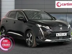 Black Used 2021 Peugeot 3008 GT SUV | £14,990 (Fair price)