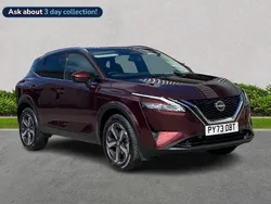 Red Used 2024 Nissan Qashqai N-Connecta SUV | £22,389 (Fair price)