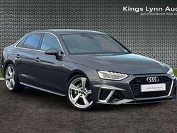 Grey Used 2022 Audi A4 S-Line Sedan | £27,527 (A bit pricey)